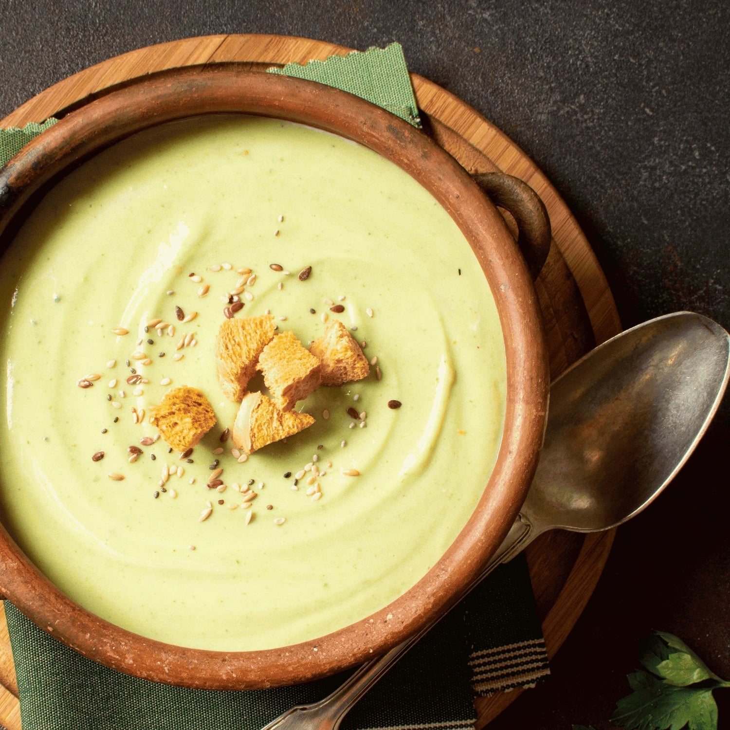 Cantaloupe Hemp Gazpacho Recipe (Cold & Creamy Summer Soup)