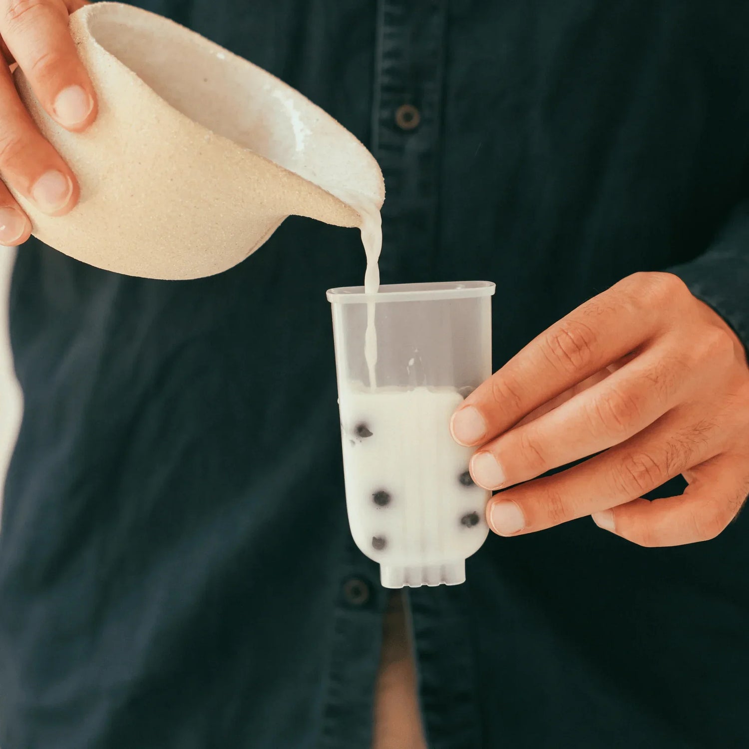 Hemp Milk Bubble Tea Recipe (Jasmine-infused with Black Tapioca Pearls)