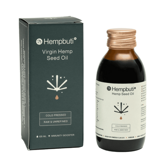 Virgin Cold Pressed Hemp Seed Oil - Hempbuti