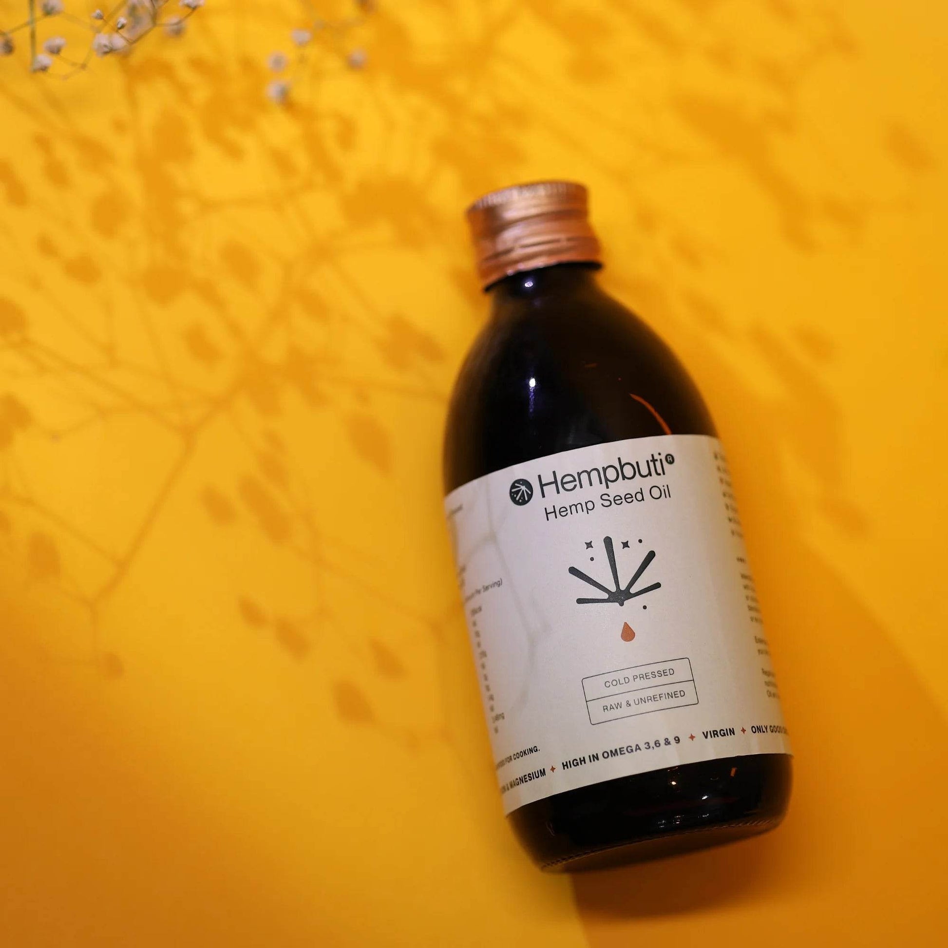 Virgin Cold Pressed Hemp Seed Oil - Hempbuti