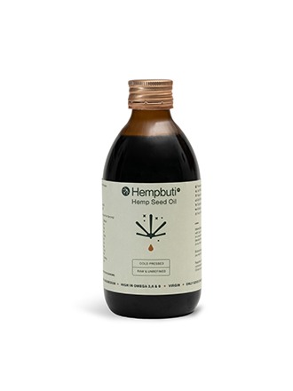 Hempbuti Virgin Hemp Seed Oil 250 ml | A Must For Healthy Heart