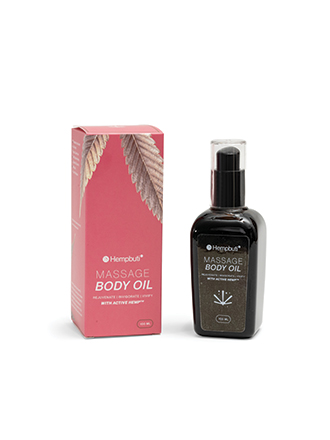 Hempbuti Body Massage Oil 100 ml | A Perfect Remedy For Body Stiffness
